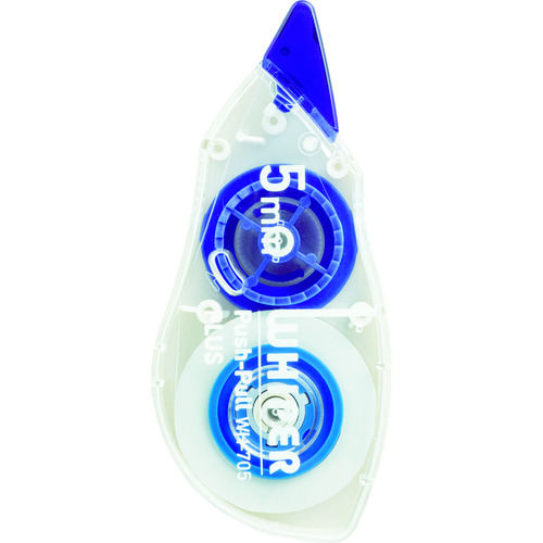 トラスコ中山 プラス 49962修正テープ使い切りタイプ12mテープ幅5mm(ご注文単位 1個)【直送品】