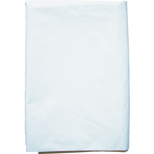 トラスコ中山 萩原 ホワイト防炎シート 5.4m×7.2m（ご注文単位 1枚）【直送品】