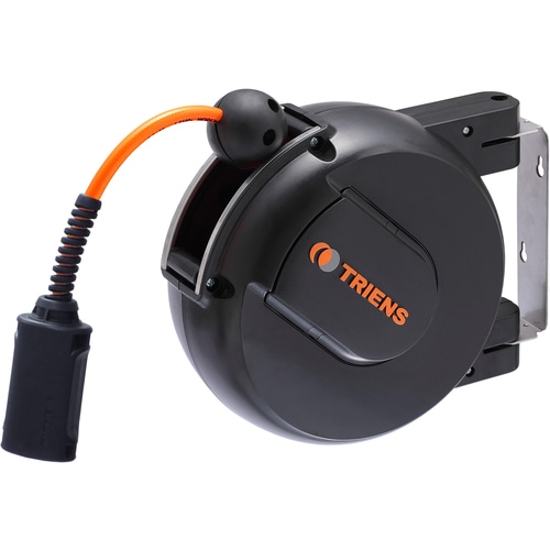 トラスコ中山 TRIENS エアーホースリール 内径6.5×外径10mm ホース全長6m(ご注文単位 1台)【直送品】