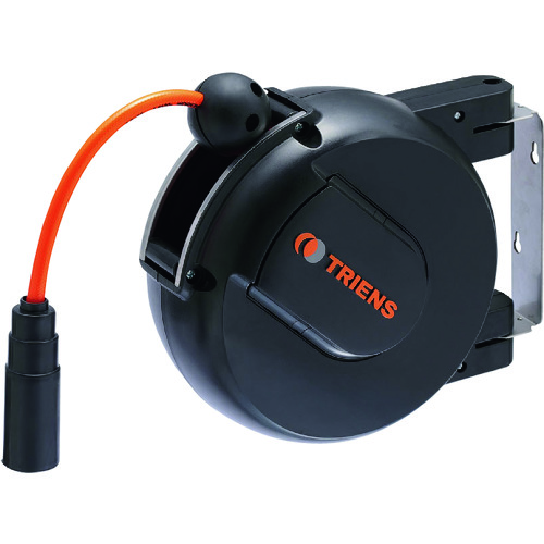 トラスコ中山 TRIENS エアーホースリール 内径8.0mm×3m(ご注文単位 1台)【直送品】