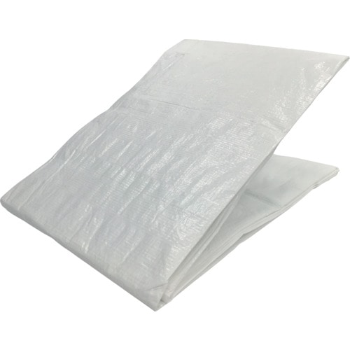 トラスコ中山 ユタカメイク 最軽量ホワイトシート 3.6m×5.4m（ご注文単位 1枚）【直送品】