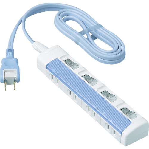 トラスコ中山 Panasonic ザ・タップスイッチ 4コ口 1mコード付(ご注文単位 1個)【直送品】