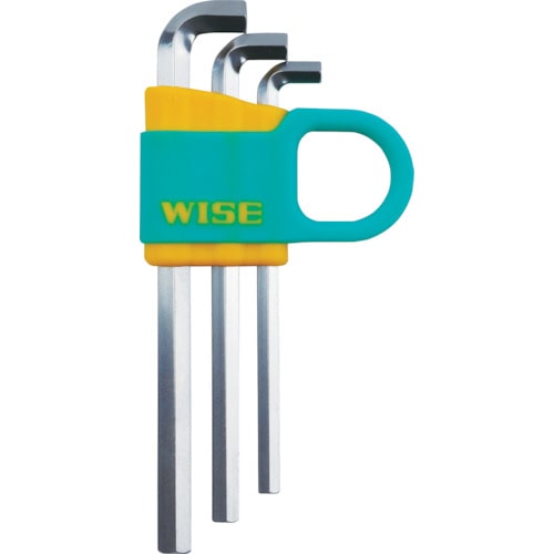 トラスコ中山 ワイズ 価値ある3本組 スタビー六角レンチ(4/5/6mm)(ご注文単位 1セット)【直送品】