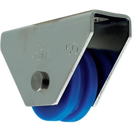 トラスコ中山 ヨコヅナ ロタ・MC防音重量戸車 50mm H型(ご注文単位 1個)【直送品】