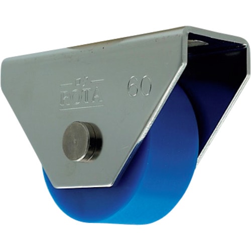 トラスコ中山 ヨコヅナ ロタ・MC防音重量戸車 60mm 平型(ご注文単位 1個)【直送品】