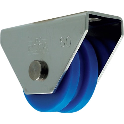 トラスコ中山 ヨコヅナ ロタ・MC防音重量戸車 60mm H型(ご注文単位 1個)【直送品】