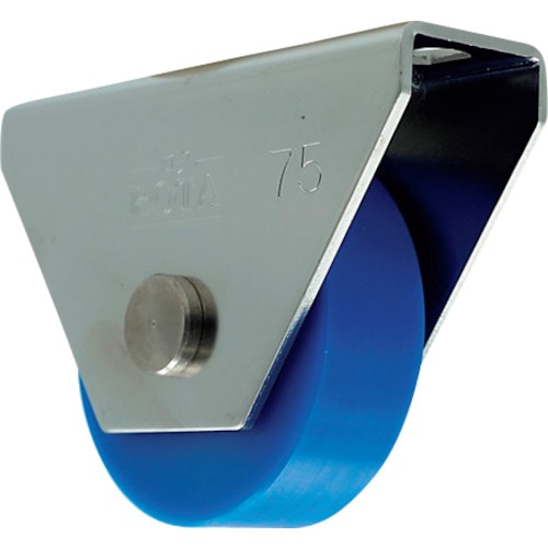 トラスコ中山 ヨコヅナ ロタ・MC防音重量戸車 75mm 平型(ご注文単位 1個)【直送品】