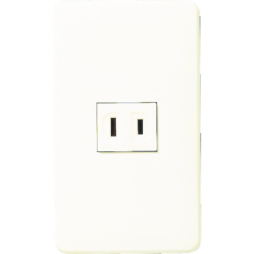 トラスコ中山 Panasonic フルカラー埋込コンセント（ご注文単位 1個）【直送品】