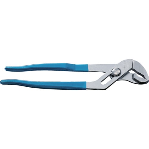 トラスコ中山 エビ ウォーターポンププライヤー“ポンプラスケルトン” ブルー 252mm(ご注文単位 1個)【直送品】