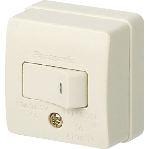 トラスコ中山 Panasonic 角型タンブラスイッチB(ご注文単位 1個)【直送品】