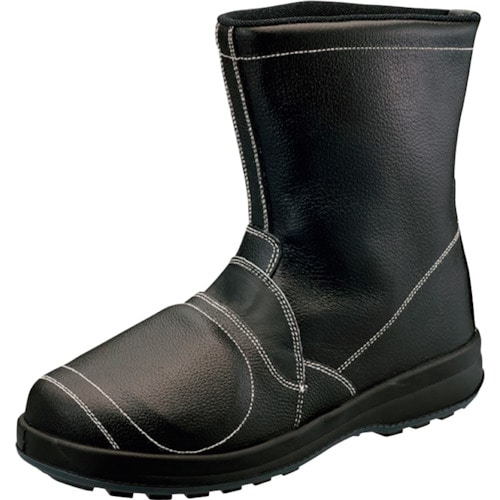 トラスコ中山 シモン 安全靴甲プロ付 長編上靴 WS44半長靴甲プロ内蔵 27.0cm(ご注文単位 1足)【直送品】