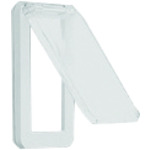 トラスコ中山 Panasonic ワイド21保護カバー付スイッチプレート　157-3449（ご注文単位 1個）【直送品】