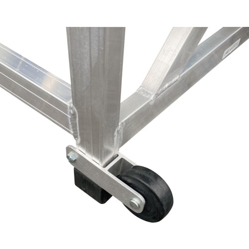 トラスコ中山 TRUSCO 溶接一体構造型作業台用 背面キャスター(2個1セット)(ご注文単位 1セット)【直送品】