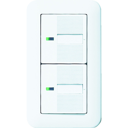 トラスコ中山 Panasonic コスモワイド埋込ほたるダブルスイッチB(ご注文単位 1個)【直送品】