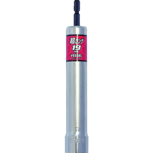 トラスコ中山 ベッセル 超ロングソケットXA 対辺19×160mm(ご注文単位 1個)【直送品】