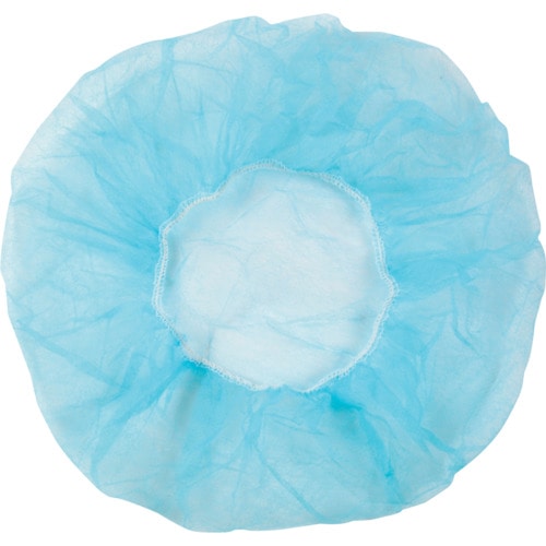 トラスコ中山 IRL 不織布キャップ ブルー(ご注文単位 1袋)【直送品】