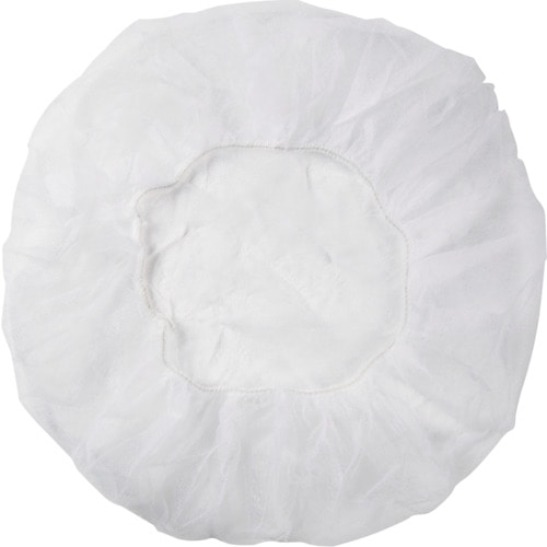 トラスコ中山 IRL 不織布キャップ ホワイト(ご注文単位 1袋)【直送品】