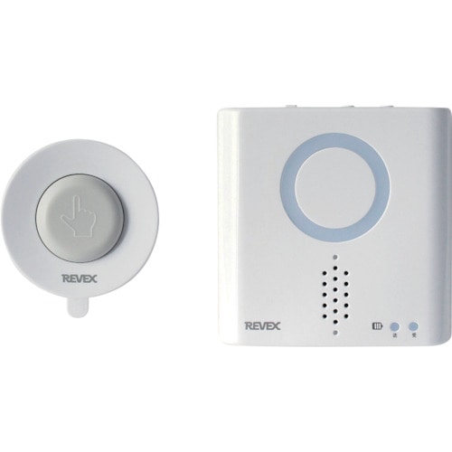 トラスコ中山 リーベックス 防水型押しボタン呼び出しチャイムセット(ご注文単位 1個)【直送品】