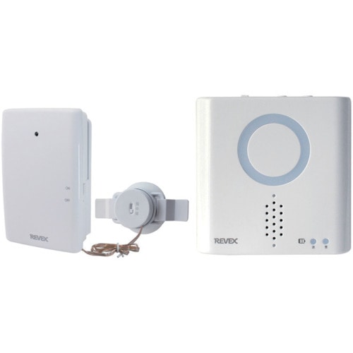 トラスコ中山 リーベックス 音・衝撃センサーチャイムセット(ご注文単位 1個)【直送品】