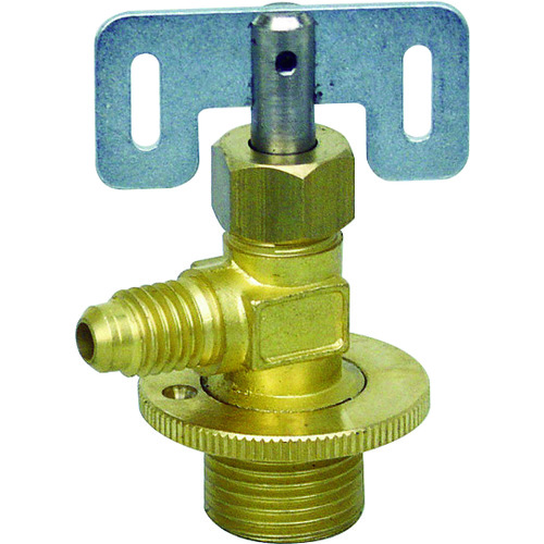 トラスコ中山 アサダ R134a用サービス缶バルブ(ご注文単位 1個)【直送品】