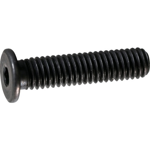 トラスコ中山 TRUSCO 超低頭キャップボルト スチール黒染め M3×10 9本入 /六角穴付ボルト(CAP) (ご注文単位 1パック)【直送品】