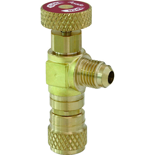 トラスコ中山 アサダ アクセスコントロールバルブ R407C、R404A、R507A、R134a、R12、R22用(ご注文単位 1個)【直送品】