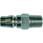 トラスコ中山 ハッコウ カップリングプラグ R1/4オネジ(ご注文単位 1個)【直送品】