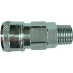 トラスコ中山 ハッコウ カップリングソケット R3/8オネジ(ご注文単位 1個)【直送品】