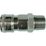 トラスコ中山 ハッコウ カップリングソケット R1/2オネジ(ご注文単位 1個)【直送品】