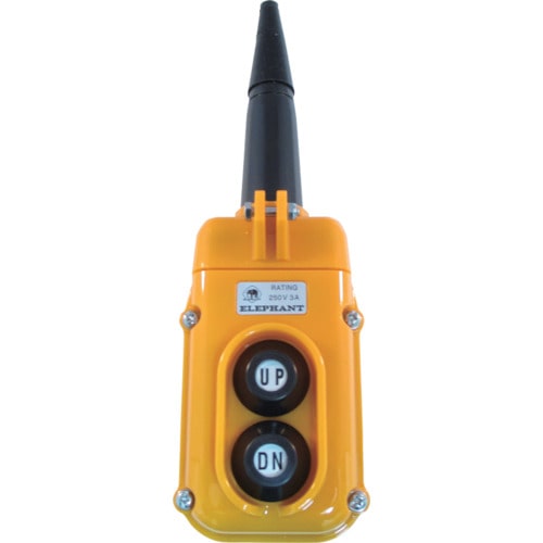 トラスコ中山 象印 αC用2点押ボタンスイッチ (Y2A-AC)(ご注文単位 1セット)【直送品】