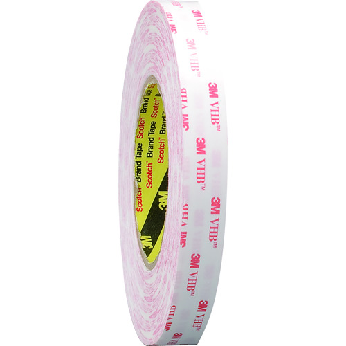 トラスコ中山 3M VHB構造用接合テープ Y-4914 12mmX33m(ご注文単位 1巻)【直送品】