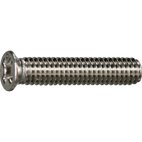トラスコ中山 TRUSCO 皿頭サッシュ小ねじ ステンレス 全ネジ M5×12 10本入 少量パック(ご注文単位 1袋)【直送品】