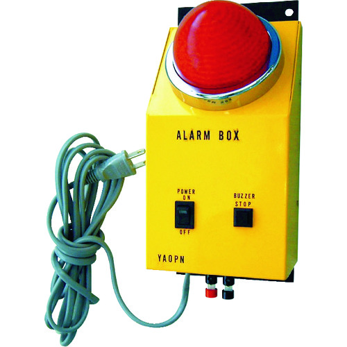 トラスコ中山 ヤマト 警報機 警報BOX 電源コード長さ3m(ご注文単位 1台)【直送品】