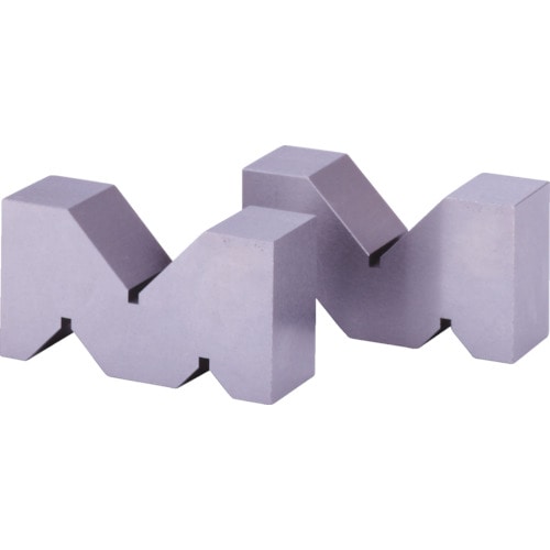 トラスコ中山 ユニ A型精密ヤゲン台(A級仕上) 125mm（ご注文単位 1組）【直送品】