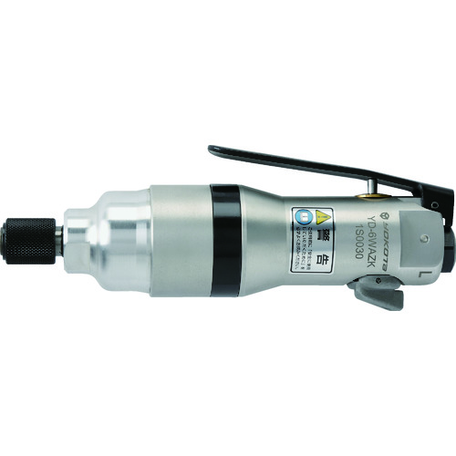 トラスコ中山 ヨコタ エアインパクトドライバー ストレート型インパクトレンチ YD-6WAZK ビット差込口6.35mm 能力ねじ寸法4.5~6.0mm 18N・m(ご注文単位 1台)【直送品】