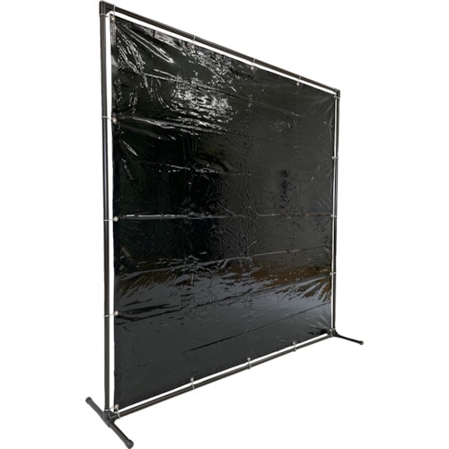 トラスコ中山 TRUSCO 溶接遮光フェンス 2020型単体固定足 深緑(ご注文単位 1台)【直送品】