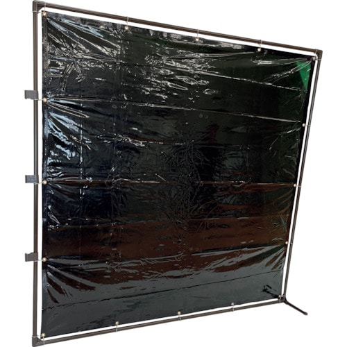 トラスコ中山 TRUSCO 溶接遮光フェンス 2020型接続固定足 深緑(ご注文単位 1台)【直送品】