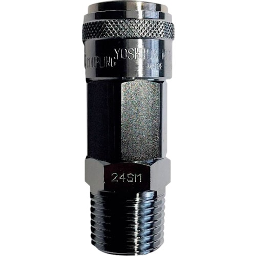 トラスコ中山 NKCカップリング YNL型ワンタッチカップリングソケット R3/8 オネジ(ご注文単位 1個)【直送品】