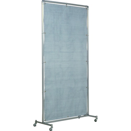 トラスコ中山 吉野 火花用衝立アルミパイプ 1×2 単体キャスター 352-8651(ご注文単位 1台)【直送品】