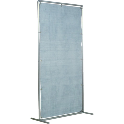 トラスコ中山 吉野 火花用衝立アルミパイプ 1×2 単体固定 352-8707(ご注文単位 1台)【直送品】