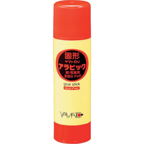 トラスコ中山 ヤマト スティックのり 固形アラビック22g(ご注文単位 1本)【直送品】