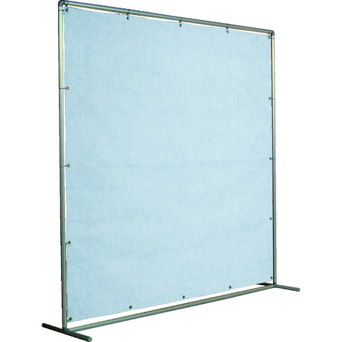 トラスコ中山 吉野 火花用衝立アルミパイプ 2×2 単体固定 352-8901(ご注文単位 1台)【直送品】