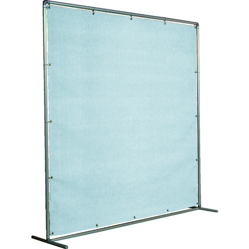 トラスコ中山 吉野 火花用衝立アルミパイプ 2×2 単体固定 352-8910(ご注文単位 1台)【直送品】