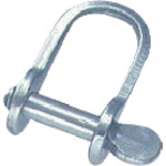 トラスコ中山 水本 ステンレス 板シャックル 長さ48mm内幅21mm(ご注文単位 1個)【直送品】