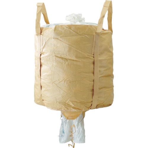 トラスコ中山 吉野 コンテナバッグ丸型 排出口付（ご注文単位 1個）【直送品】