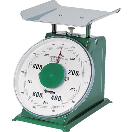トラスコ中山 ヤマト 中型上皿はかり YSM-1(1kg)（ご注文単位 1台）【直送品】