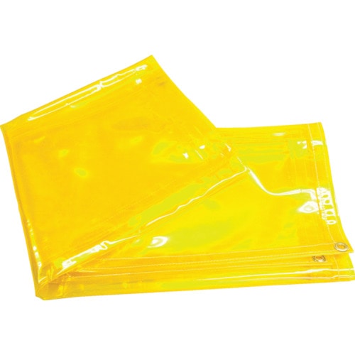 トラスコ中山 吉野 遮光用衝立用シート イエロー 793-3860(ご注文単位 1枚)【直送品】
