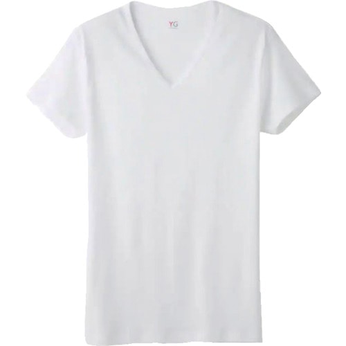 トラスコ中山 グンゼ YG半袖V首 525-3533(ご注文単位 1枚)【直送品】