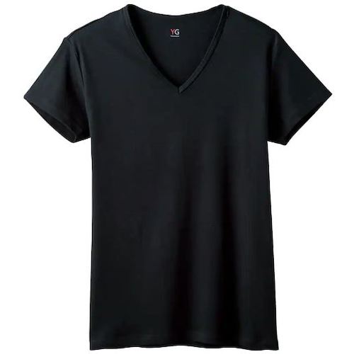 トラスコ中山 グンゼ YG半袖V首 525-3491(ご注文単位 1枚)【直送品】