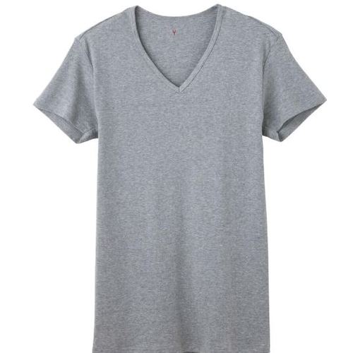 トラスコ中山 グンゼ YG半袖V首 525-2003(ご注文単位 1枚)【直送品】